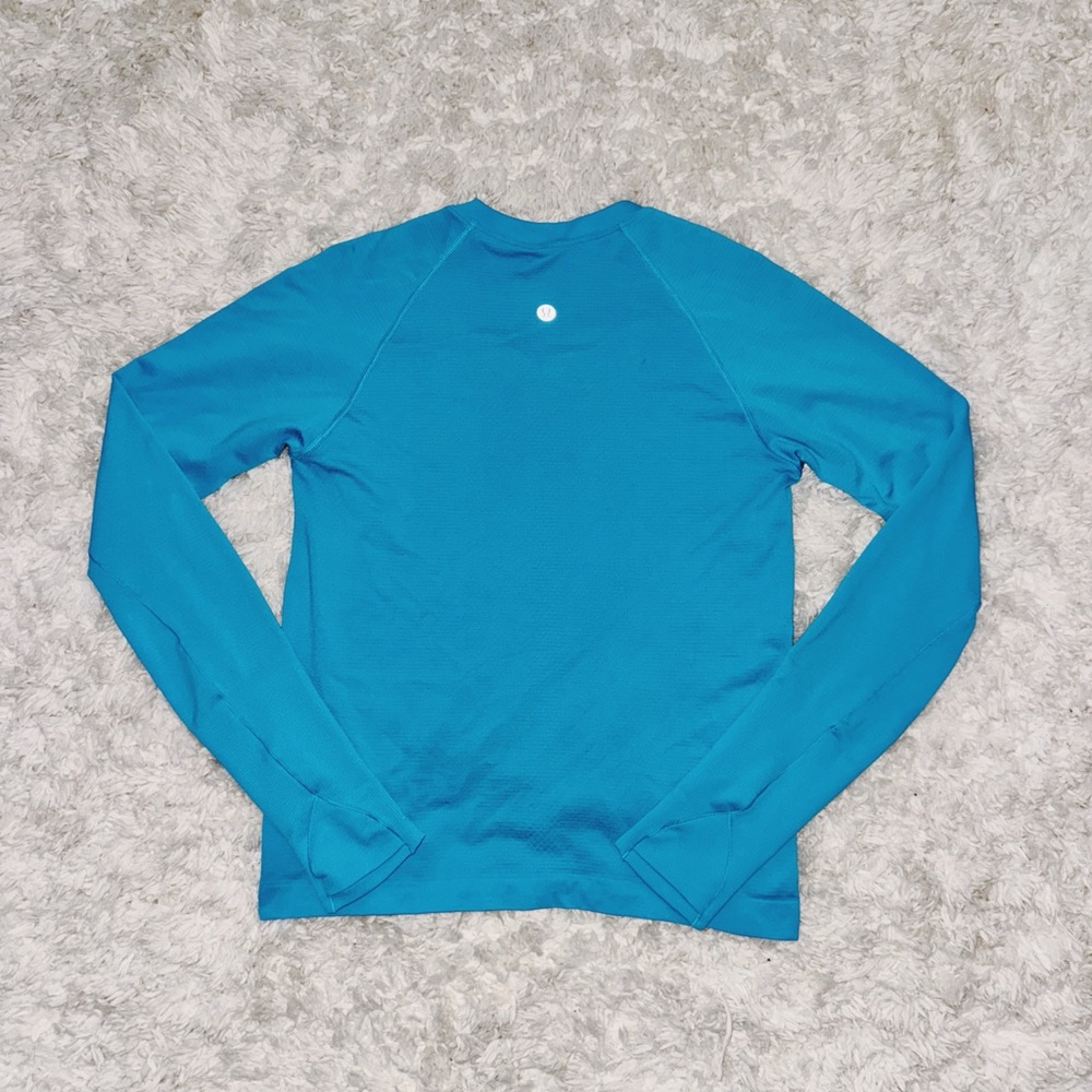 Turquoise Tide Swiftly Tech Long Sleeve Shirt 2.0 *Race Length Lululemon🩵
